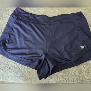Reebok Navy Athletic Shorts